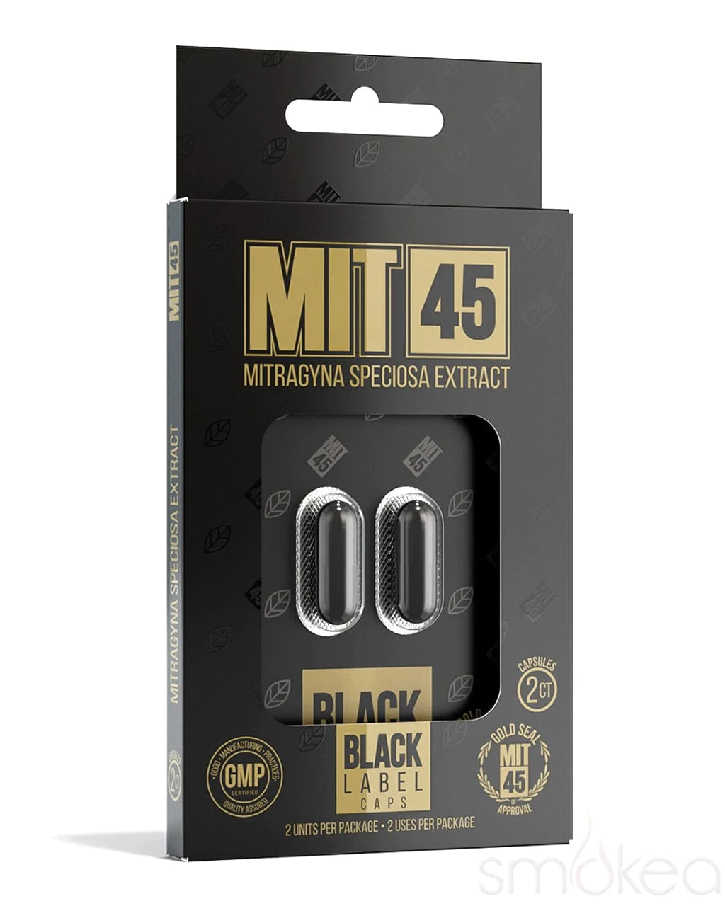 MIT 45 Black Label Gold Seal Capsules