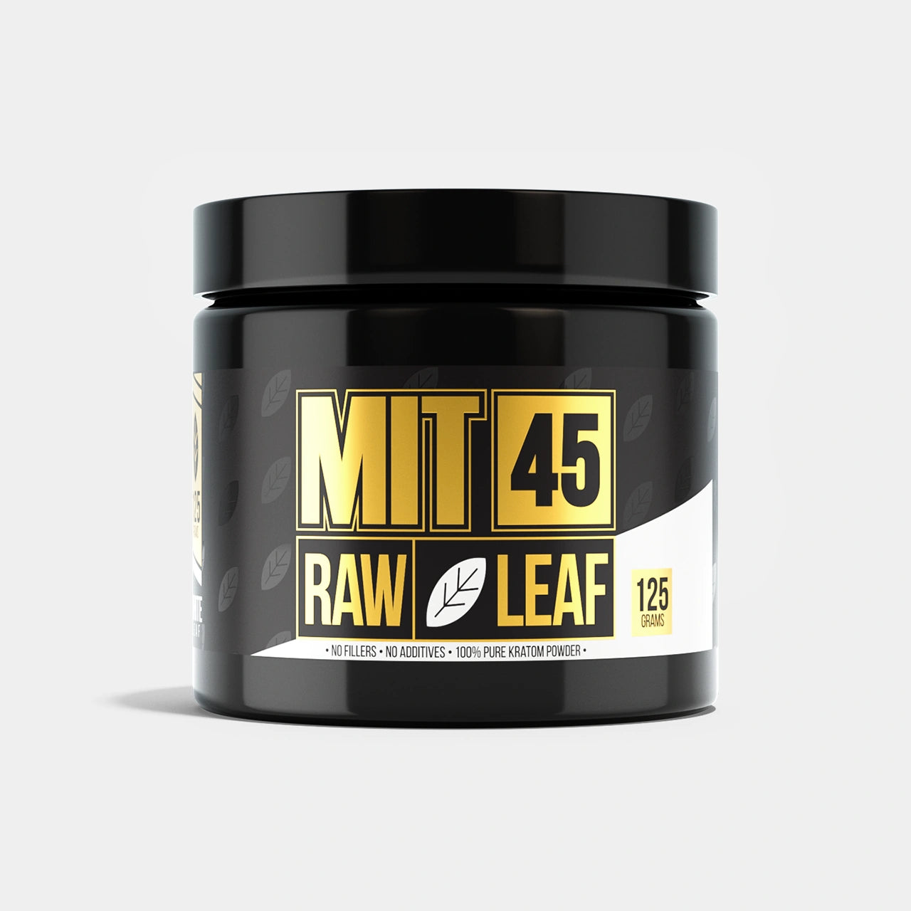 MIT 45 Kratom Raw White Leaf Powder