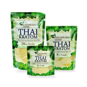 Remarkable Herbs Green Vein Thai Kratom Powder