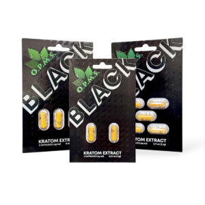 OPMS Black Kratom Capsules