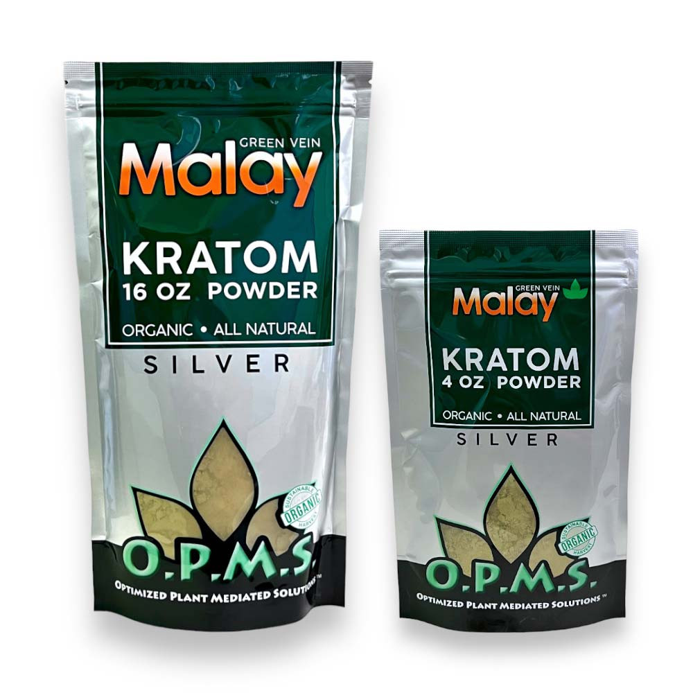 OPMS Silver Malay Kratom Powder