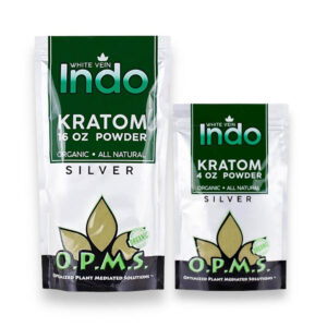 OPMS Silver White Indo Kratom Powder