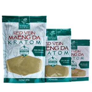 Whole Herbs Red Maeng Da Kratom Powder