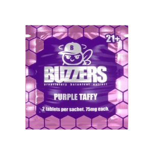 Buzzers Tabs 2ct 150mg Purple Taffy