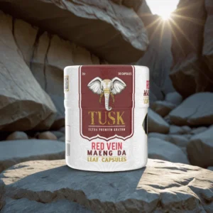 Tusk Capsules 30ct Maeng Da Red Vein