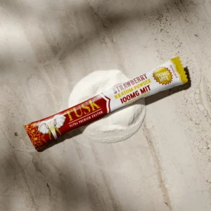 Tusk Powder Stick Pack 100mg 5g Strawberry