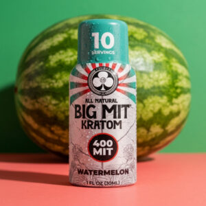 Club 13 BIG MIT Watermelon Kratom Shot 400 mg MIT 1 oz bottle