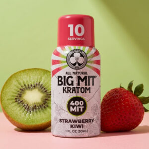 Club 13 BIG MIT Strawberry Kiwi Kratom Shot 400 mg MIT 1 oz bottle